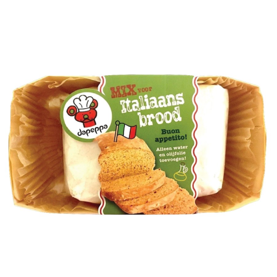 Een heerlijke broodmix met Italiaanse kruiden.