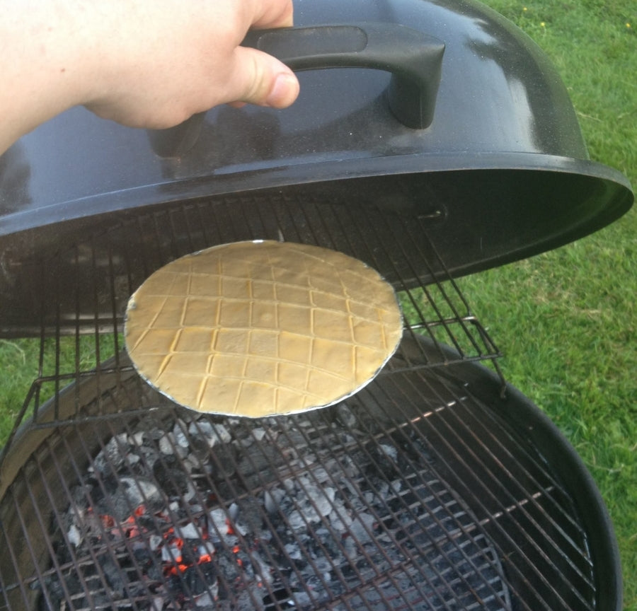 Koek bakken op de Barbecue