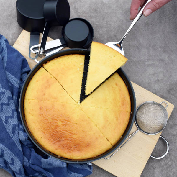 Cornbread recept voor op de Barbecue.