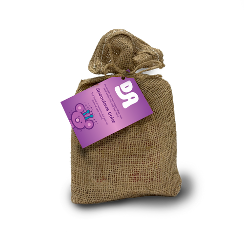 Speculaascake in jute zakje